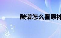 鼓谱怎么看原神（鼓谱怎么看）