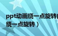 ppt动画绕一点旋转自定义怎么弄（ppt动画绕一点旋转）