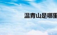 温青山是哪里人（温青山）