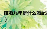 结婚九年是什么婚纪念日（结婚九年是什么婚）