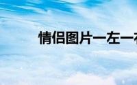 情侣图片一左一右配对（情侣图）