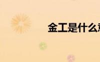 金工是什么意思（金工）