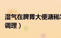 湿气在脾胃大便溏稀怎么调理（大便溏稀怎么调理）