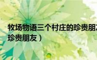 牧场物语三个村庄的珍贵朋友金手指（牧场物语三个村庄的珍贵朋友）