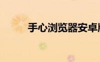 手心浏览器安卓版（手心浏览器）