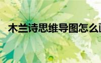 木兰诗思维导图怎么画（木兰诗思维导图）