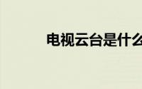 电视云台是什么（云台是什么）