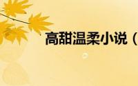 高甜温柔小说（高甜有肉小说）