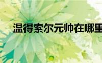 温得索尔元帅在哪里（温德索尔元帅在）