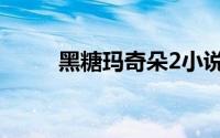 黑糖玛奇朵2小说（黑糖玛奇朵2）