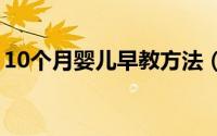 10个月婴儿早教方法（十个月宝宝早教方法）