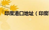 印度港口地址（印度kattupalli港口在哪）