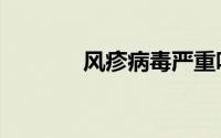 风疹病毒严重吗（风疹病毒）