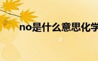 no是什么意思化学（no是什么意思）