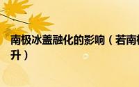 南极冰盖融化的影响（若南极冰盖完全融化地球海平面将上升）