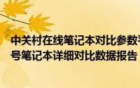 中关村在线笔记本对比参数平台深度解析，全面呈现不同型号笔记本详细对比数据报告