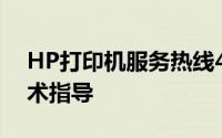 HP打印机服务热线400855：专业支持与技术指导