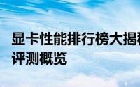 显卡性能排行榜大揭秘：最新显卡性能排名与评测概览